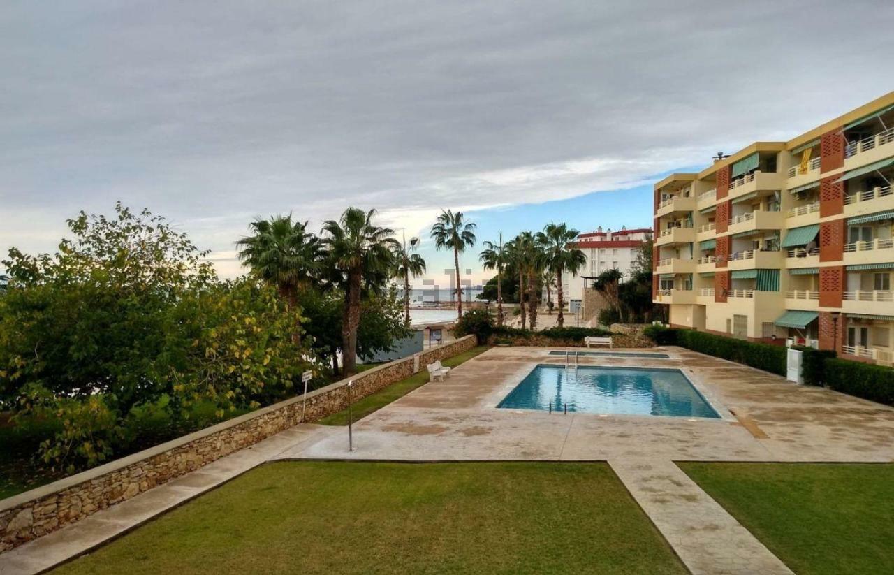 Primera Linea De Mar Con Piscina En Ebrehogar Sant Carlos de la Ràpita Exterior foto